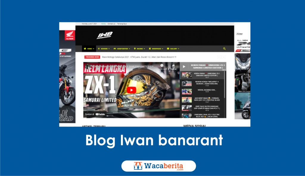 Blog Motor Iwan banaran