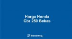Harga Honda Cbr 250 Bekas