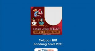 Twibbon HUT Bandung Barat 2021