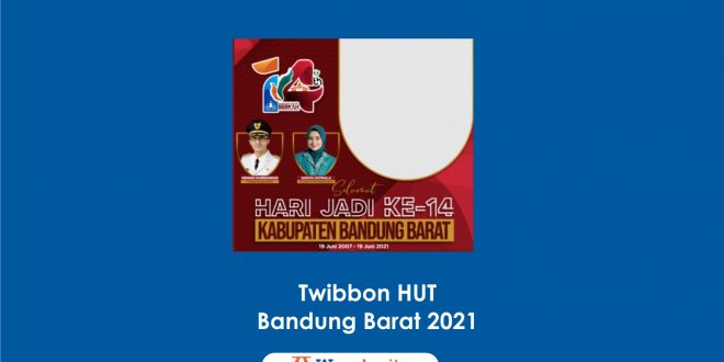 Twibbon HUT Bandung Barat 2021