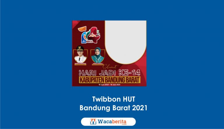 Twibbon HUT Bandung Barat 2021