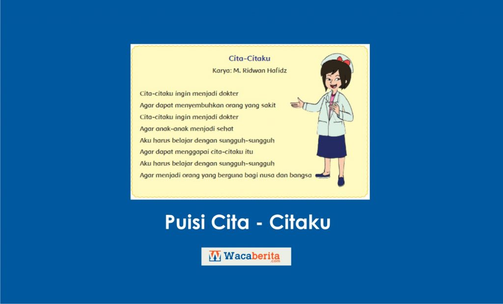 jawaban puisi cita - citaku