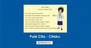 jawaban puisi cita - citaku