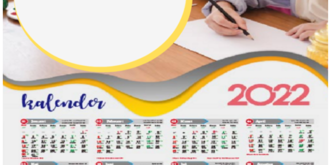 Ragam Twibbon Kalender Tahun Baru 2022 Pilihan Terbaik