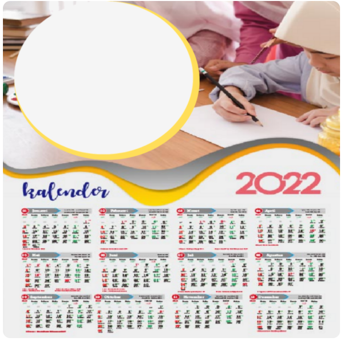 Kalender tahun baru 2022