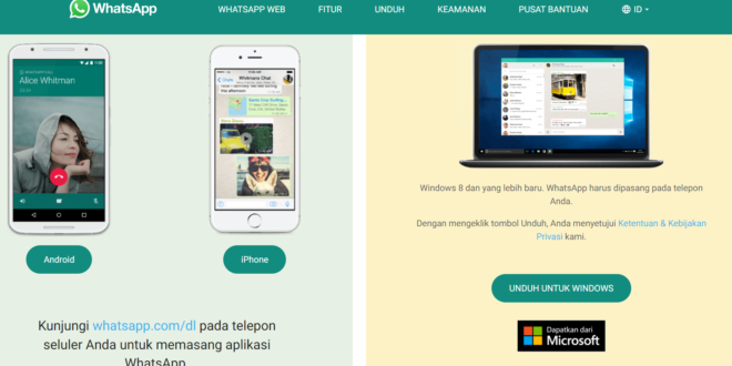 Cara Membuka Whatsapp Web