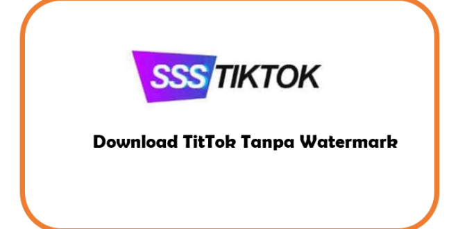 SSSTikTok Download Video Tiktok tanpa Watermark