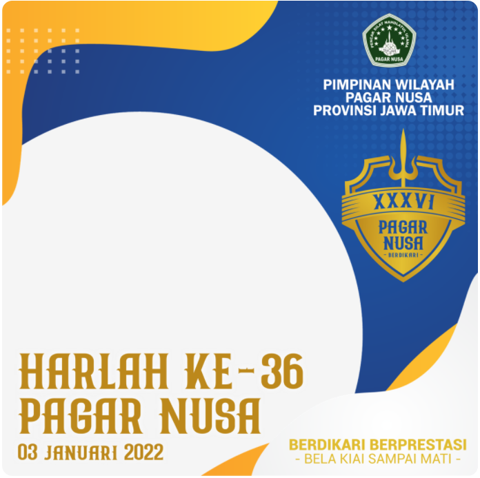 Twibbon Harlah PSNU Pagar Nusa yang ke-36 Tahun 2022