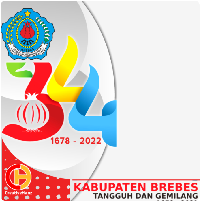Twibbon HUT Kabupaten Brebes yang ke-344 Tahun 2022
