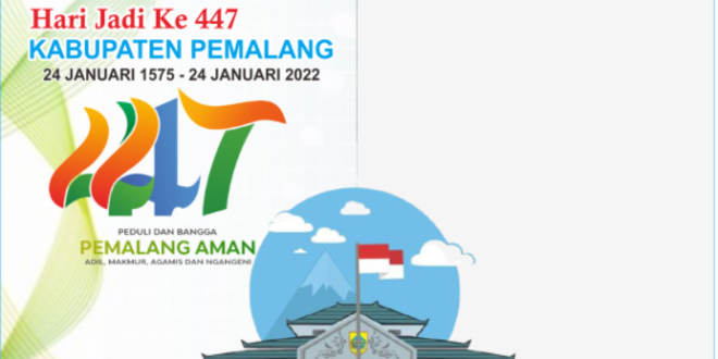 Twibbon HUT Kabupaten Pemalang ke-447 Tahun 2022