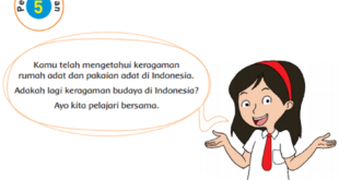 Jawaban Bacaan Keragaman Kesenian di Indonesia