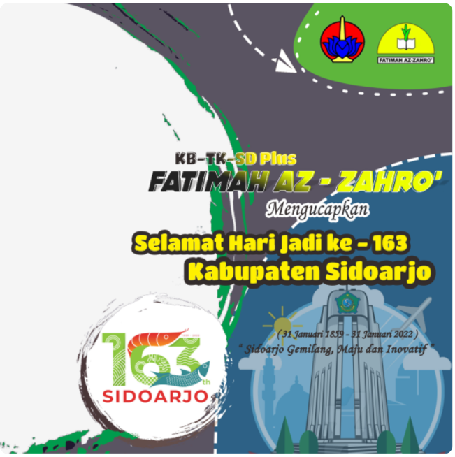 Twibbon HUT Kabupaten Sidoarjo ke-163 Tahun 2022