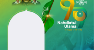 Twibbon Harlah NU ke-99 Versi Kalender Hijriah Tahun 2022