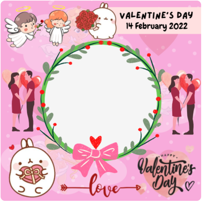 Twibbon Hari Valentine di Tahun 2022