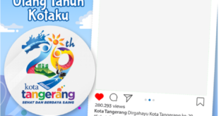 Twibbon HUT Kota Tangerang ke-29 Tahun 2022