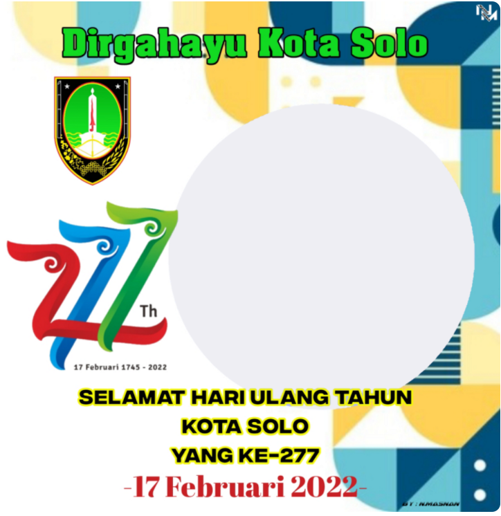 Twibbon Hari Jadi Kota Solo ke-277