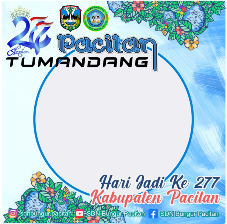 Twibbon HUT Kabupaten Pacitan ke-277 Tahun 2022