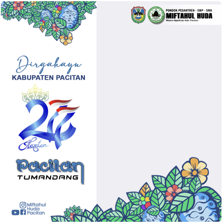 Twibbon HUT Kabupaten Pacitan ke-277 Tahun 2022