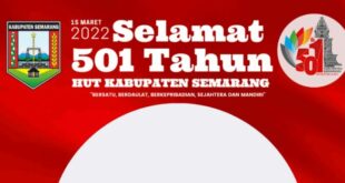 Ragam Twibbon HUT Kabupaten Semarang ke-501 Tahun 2022