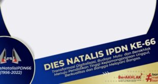 Ragam Twibbon Dies Natalis IPDN yang ke-66 di Tahun 2022