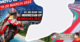 Twibbon Sukseskan Moto GP Mandalika Tahun 2022