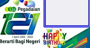 Ragam Twibbon HUT Pegadaian ke-121 Tahun 2022