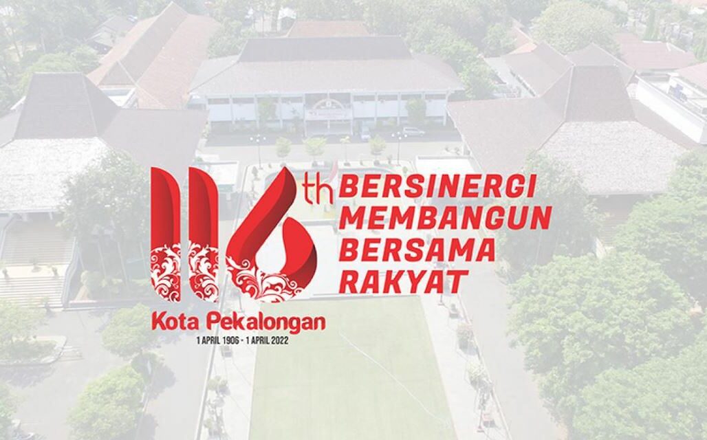 Unduh Logo HUT Kota Pekalongan ke-116 Tahun 2022