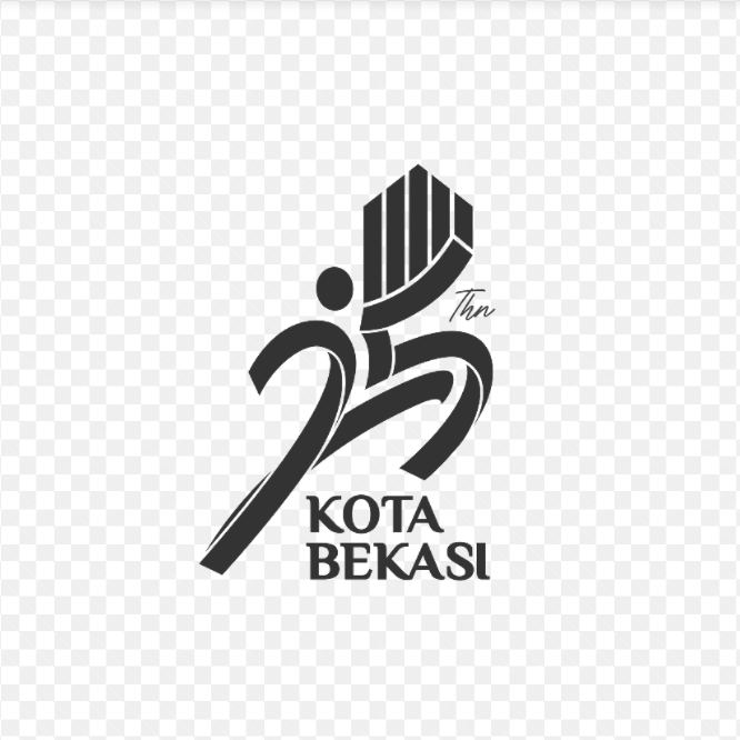 Logo HUT Kota Bekasi ke-25 Tahun 2022