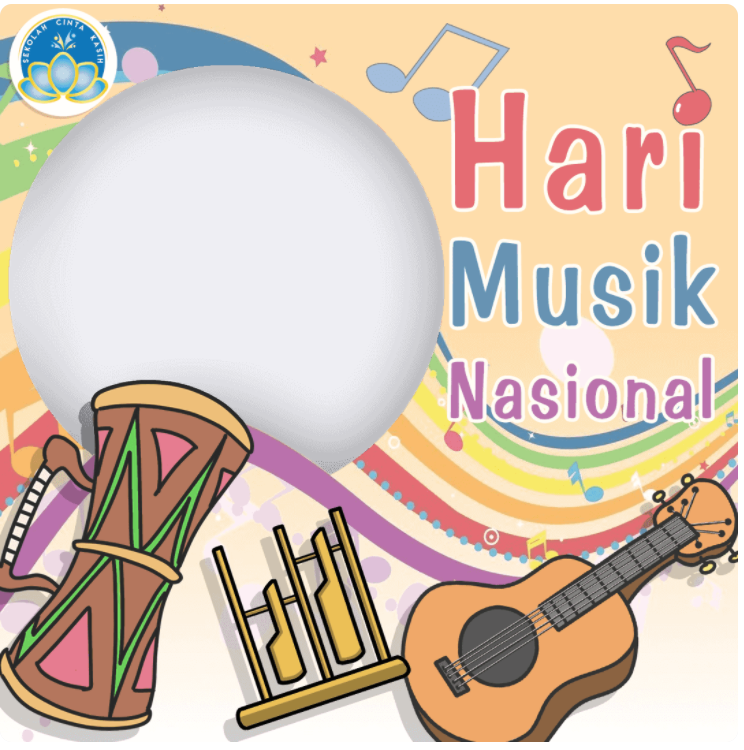 Twibbon Hari Musik Nasional di Tahun 2022