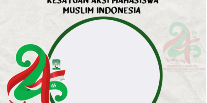 Twibbon Milad KAMMI ke-24 Tahun 2022