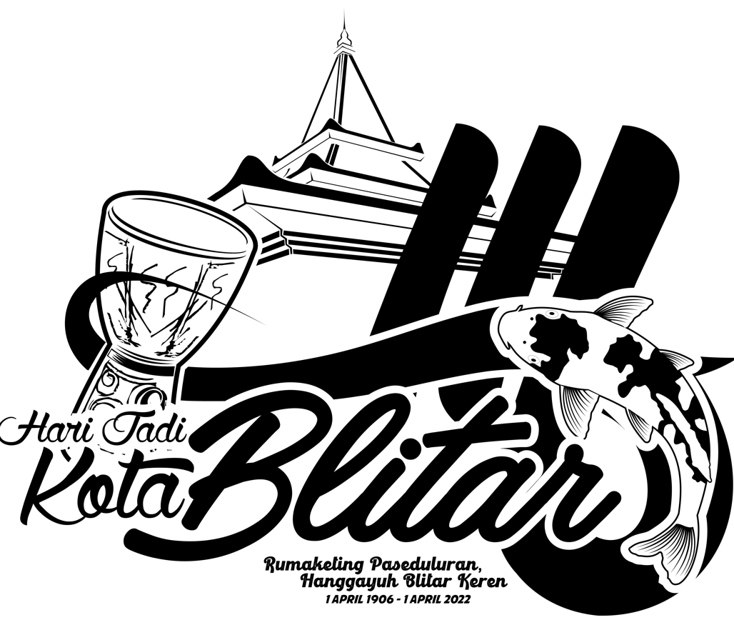 Logo HUT Kota Blitar ke-116 Tahun 2022