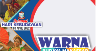 Twibbon Hari Kebudayaan Kota Makassar ke-4 Tahun 2022