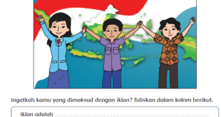 Ingatkah kamu yang dimaksud dengan iklan Jawaban Buku Siswa Kelas 5 Tema 9 Halaman 24