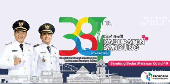 Ragam Twibbon HUT Kabupaten Bandung ke-381 Tahun 2022