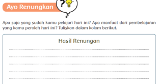 Apa yang Telah Kamu Pelajari Hari ini dan Pilihlah lagu yang isinya mengenai benda-benda di sekitarmuJawaban Buku Siswa Kelas 5 Tema 9 Halaman 42 dan 43