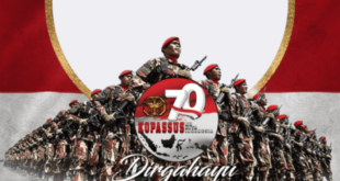 Twibbon HUT Kopassus ke-70 Tahun 2022