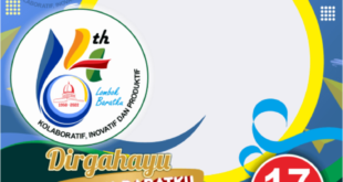 Twibbon HUT Lombok Barat ke-64 Tahun 2022