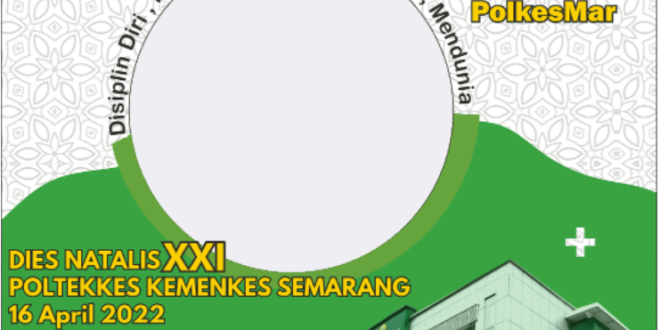 Twibbon Dies Natalis ke-21 Polkesmar di Tahun 2022