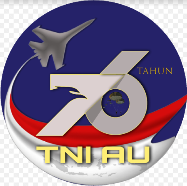 Logo HUT TNI AU ke-76 Tahun 2022