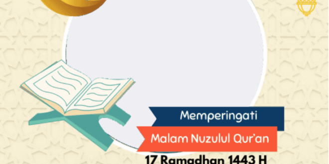 Twibbon Nuzulul Quran di Tahun 2022