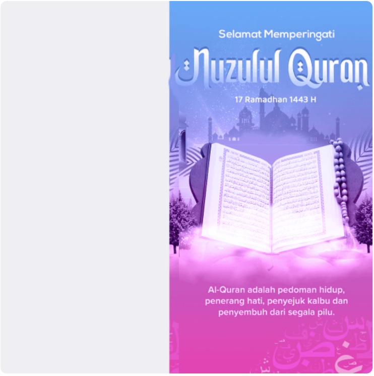 Twibbon Nuzulul Quran di Tahun 2022