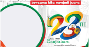 Twibbon HUT Kota Banjarbaru ke-23 Tahun 2022