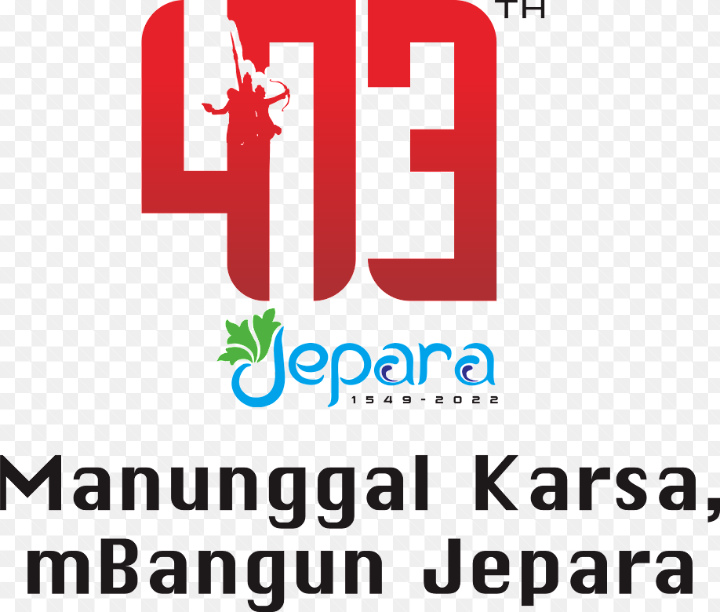 Logo HUT Kabupaten Jepara ke-473 Tahun 2022