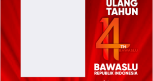 Twibbon HUT Bawaslu ke-14 Tahun 2022