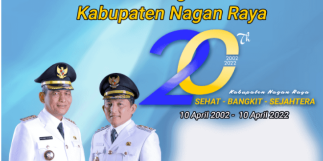 Twibbon HUT Kabupaten Nagan Raya ke-20 Tahun 2022