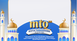 Twibbon MTQ ke-21 Kota Tangerang Tahun 2022