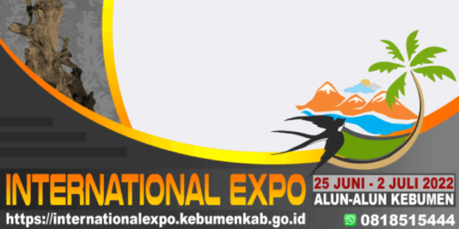 Twibbon Kebumen International Expo di Tahun 2022