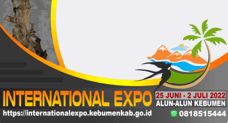 Twibbon Kebumen International Expo di Tahun 2022