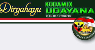 Twibbon HUT Kodam IX Udayana ke-65 Tahun 2022