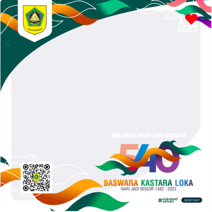 Twibbon HUT Kabupaten Bogor ke-540 Tahun 2022